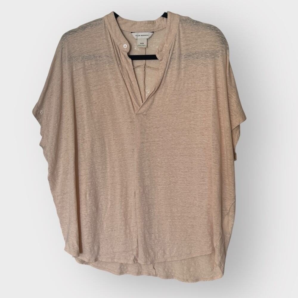 Club Monaco linen blouse
